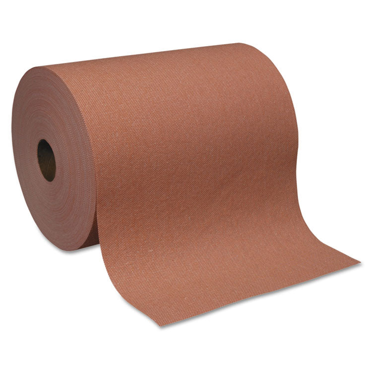 Brawny Professional - goRag Premium All-Purpose DRC Roll Wipers, 10" x 250 ft, Orange, 6/Carton