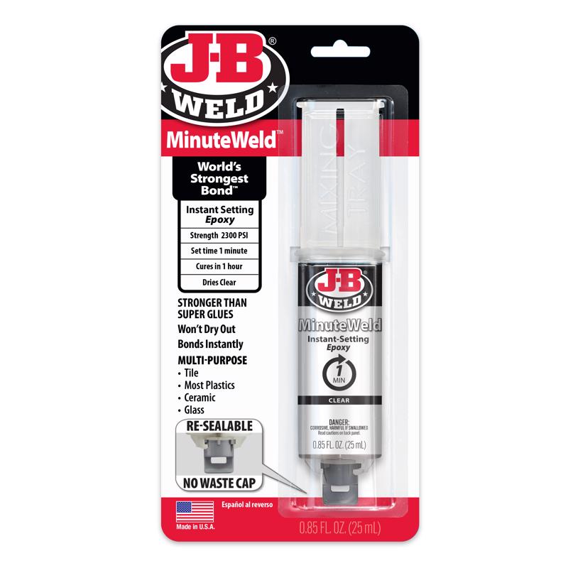 J-B WELD - J-B Weld MinuteWeld High Strength Automotive Epoxy Gel 0.85 oz