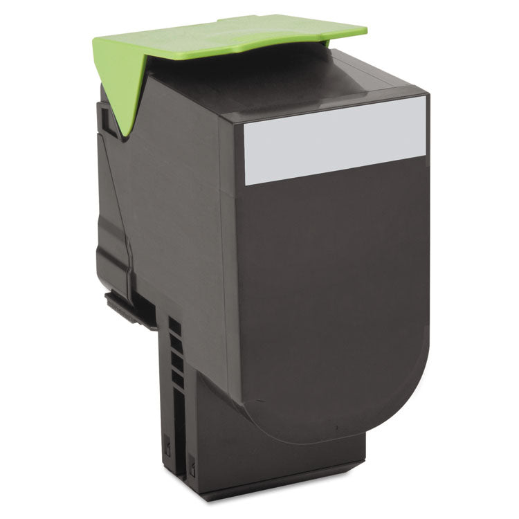 Lexmark - 80C10K0 Return Program Toner, 1,000 Page-Yield, Black
