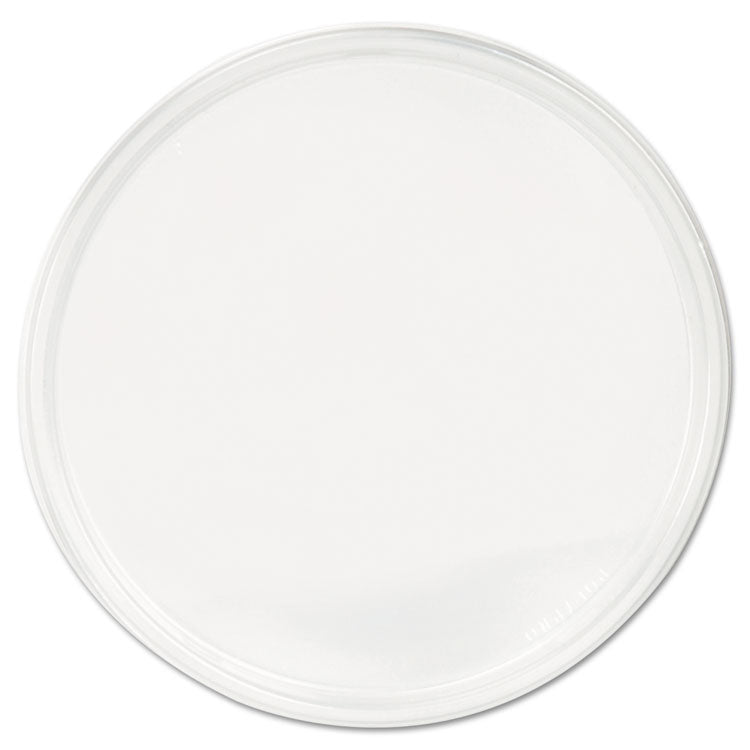 Fabri-Kal - PolyPro Microwavable Deli Container Lids, Clear, Plastic, 500/Carton