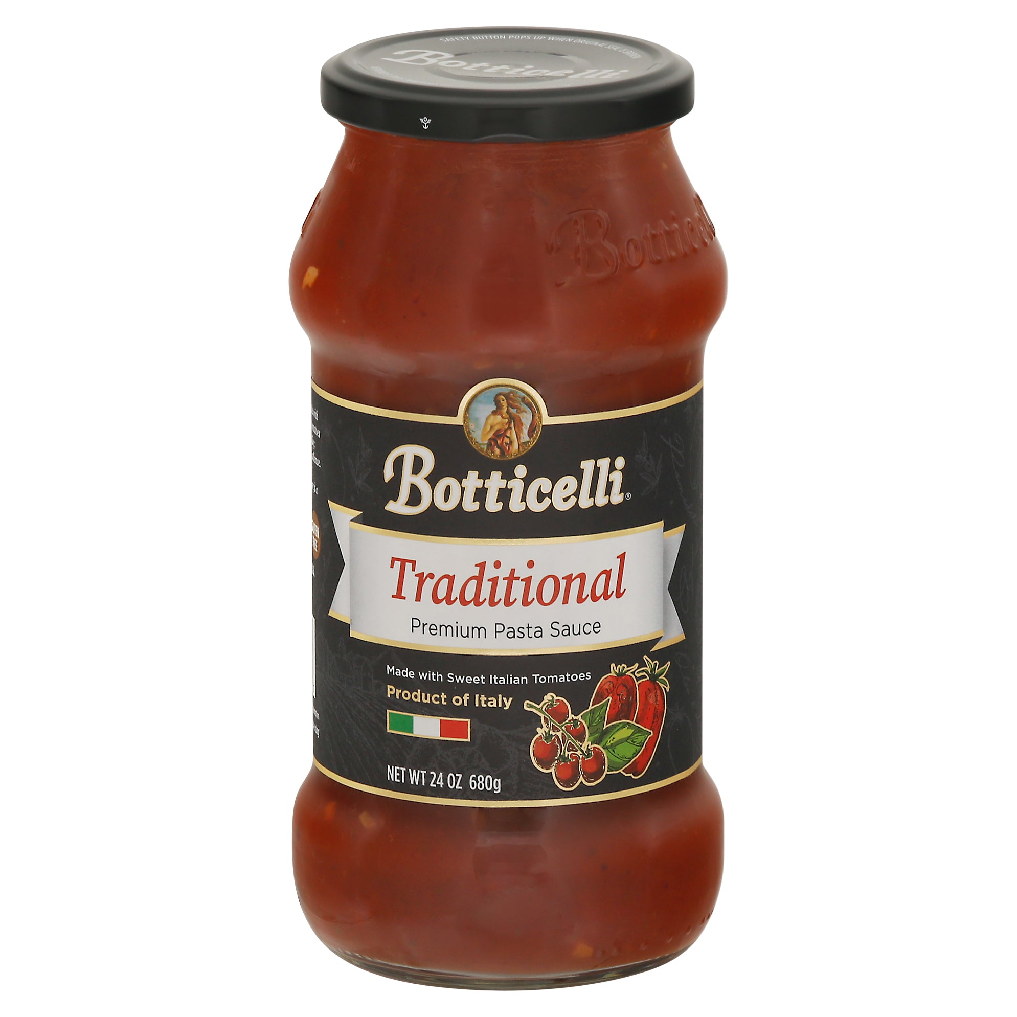 Botticelli Premium Traditional Pasta Sauce 24 oz - Case of 6