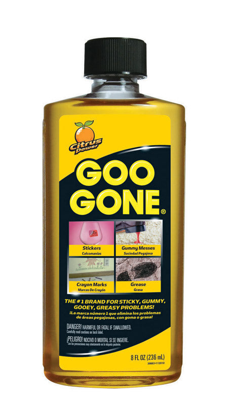 GOO GONE - Goo Gone Liquid Adhesive Remover 8 oz