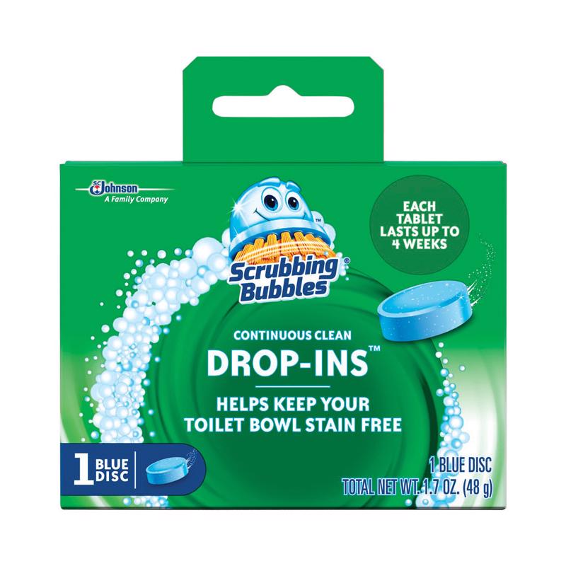 SCRUBBING BUBBLES - Scrubbing Bubbles Vanish No Scent Toilet Bowl Cleaner 1.7 oz Tablet