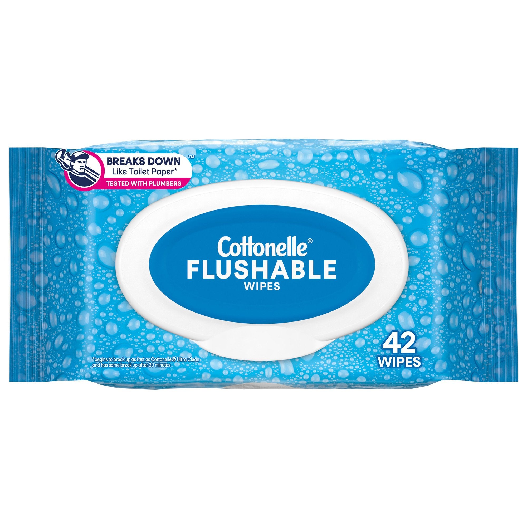 Kimberly Clark - Flushable Personal Wipe Cottonelle® FreshCare® Soft Pack Scented 42 Count [42/PK]