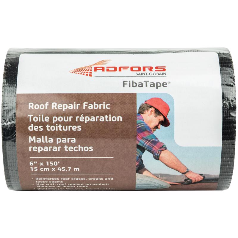 FIBATAPE - Saint-Gobain ADFORS Black Contouring Roof Fabrics 150 ft.