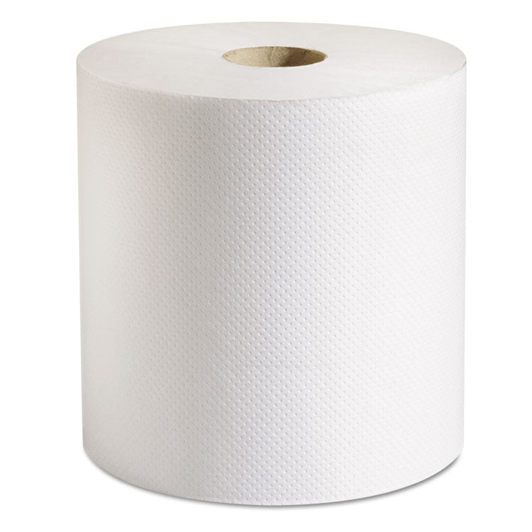 Marcal PRO - 100% Recycled Hardwound Roll Paper Towels, 7.88 x 800 ft, White, 6 Rolls/Carton
