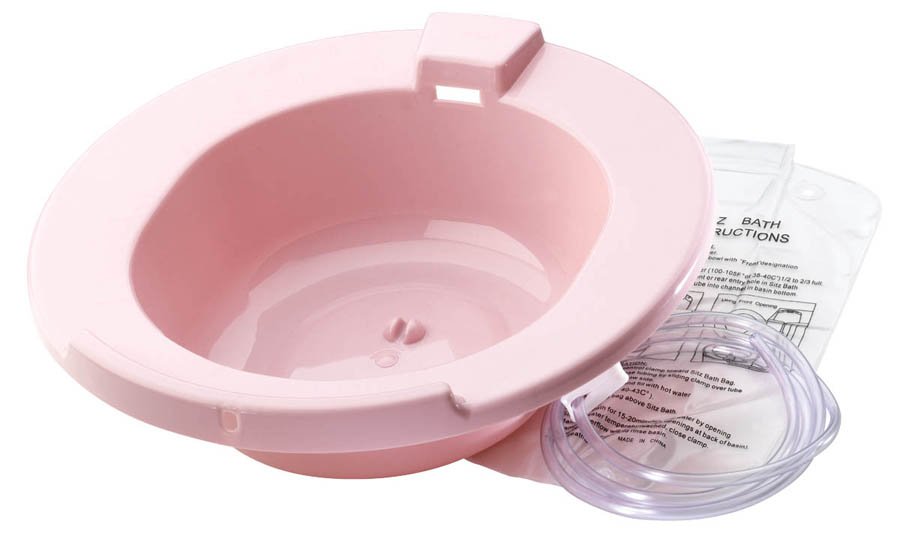 Apex-Carex Healthcare - Sitz Bath Carex® Round Dusty Rose Polypropylene [1/EA]