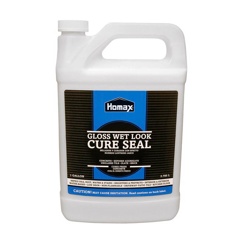 CURE SEAL - Homax Cure Seal Gloss Clear Water-Based Sealer 1 gal - Case of 4