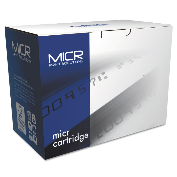 MICR Print Solutions - Compatible CF280X(M) (80XM) High-Yield MICR Toner, 6,900 Page-Yield, Black