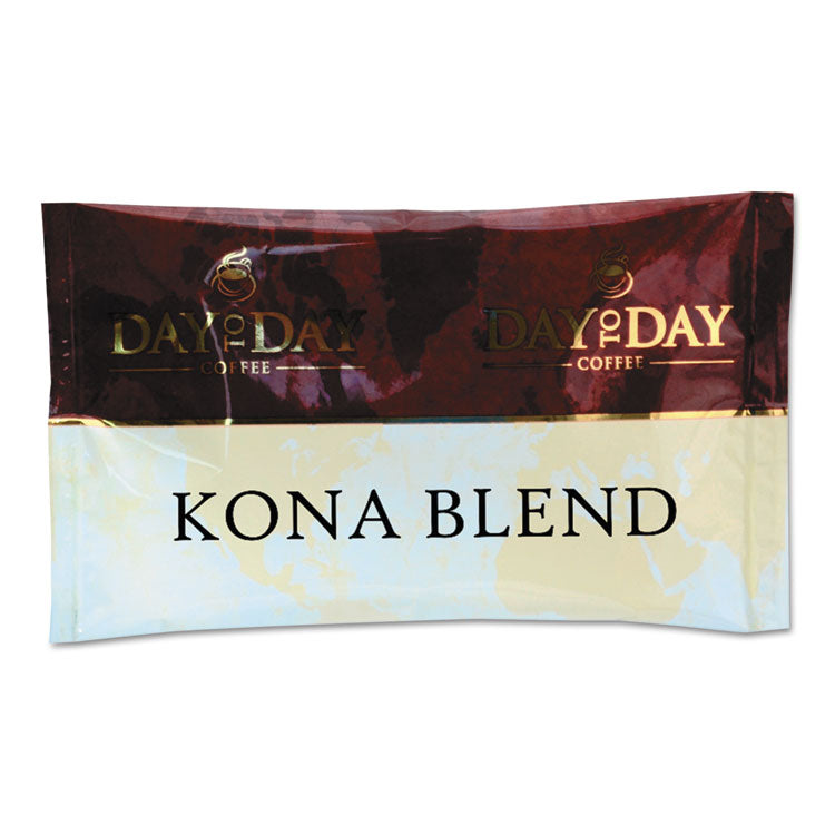Day to Day Coffee - 100% Pure Coffee, Kona Blend, 1.5 oz Pack, 42 Packs/Carton