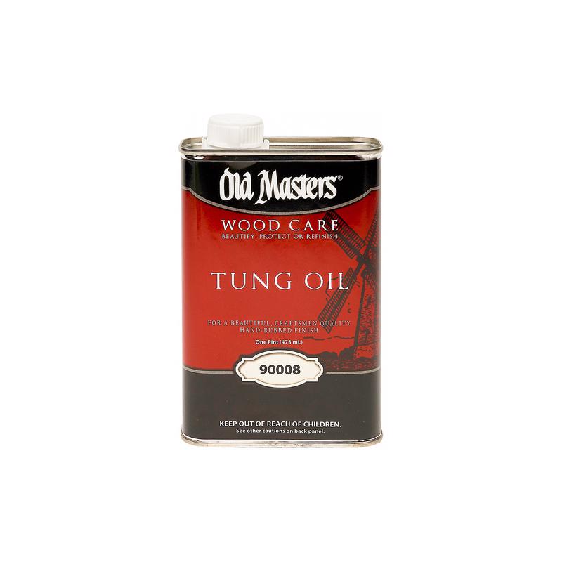 OLD MASTERS - Old Masters Wood Care Clear Tung Oil 1 pt
