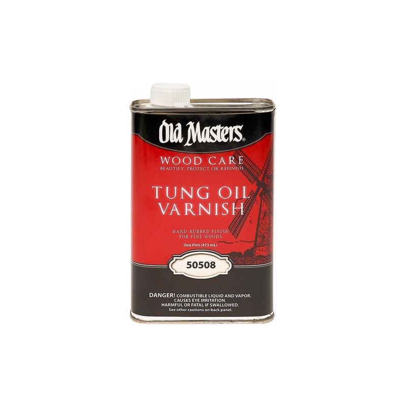 OLD MASTERS - Old Masters Liquid Tung Oil Varnish 1 pt 1 pk - Case of 6