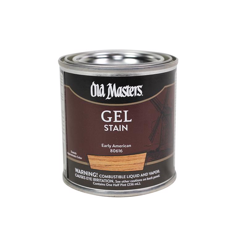 OLD MASTERS - Old Masters Semi-Transparent Early American Oil-Based Alkyd Gel Stain 0.5 pt