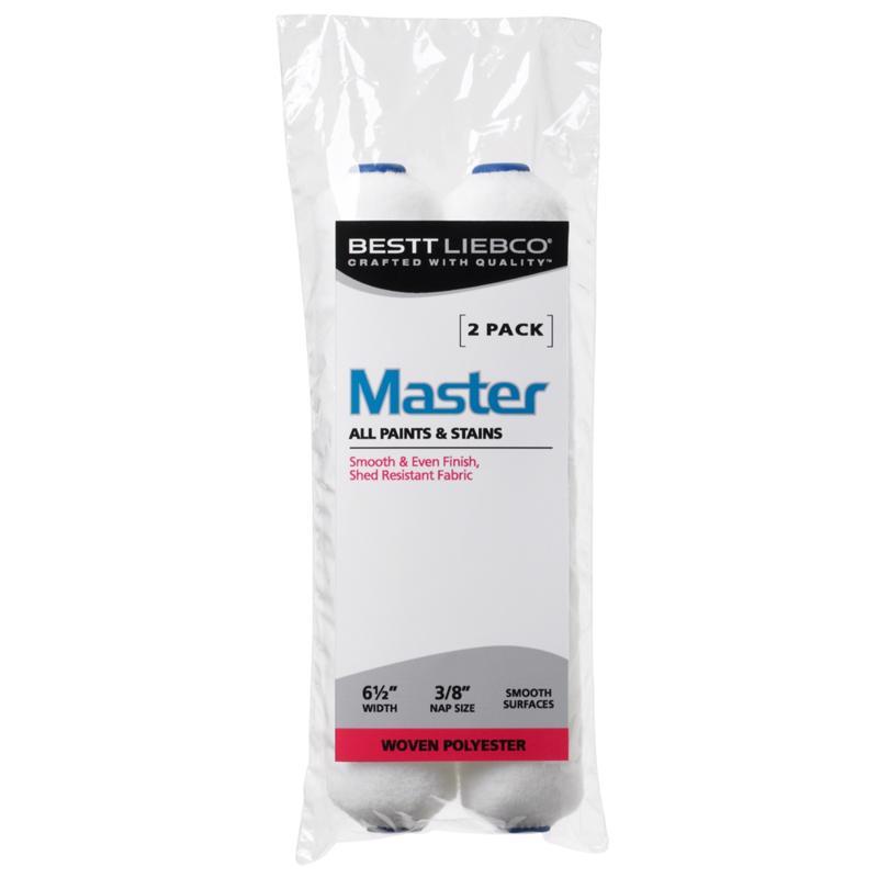 BESTT LIEBCO - Bestt Liebco Master Woven Polyester 6-1/2 in. W X 3/8 in. Mini Paint Roller Cover 2 pk - Case of 12