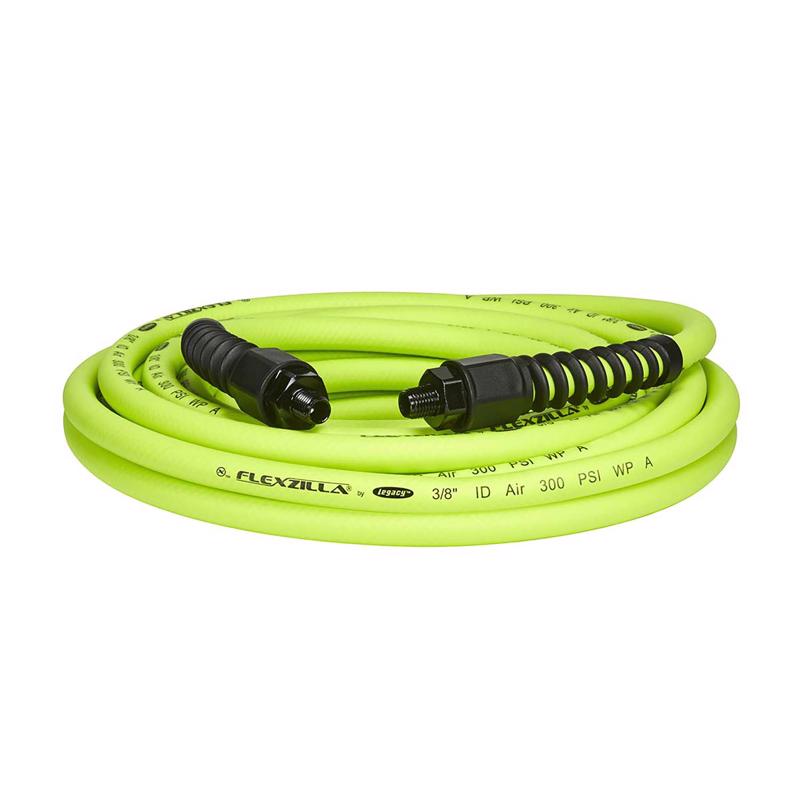 FLEXZILLA - Flexzilla Pro 25 ft. L X 3/8 in. D Hybrid Polymer Air Hose 300 psi Zilla Green
