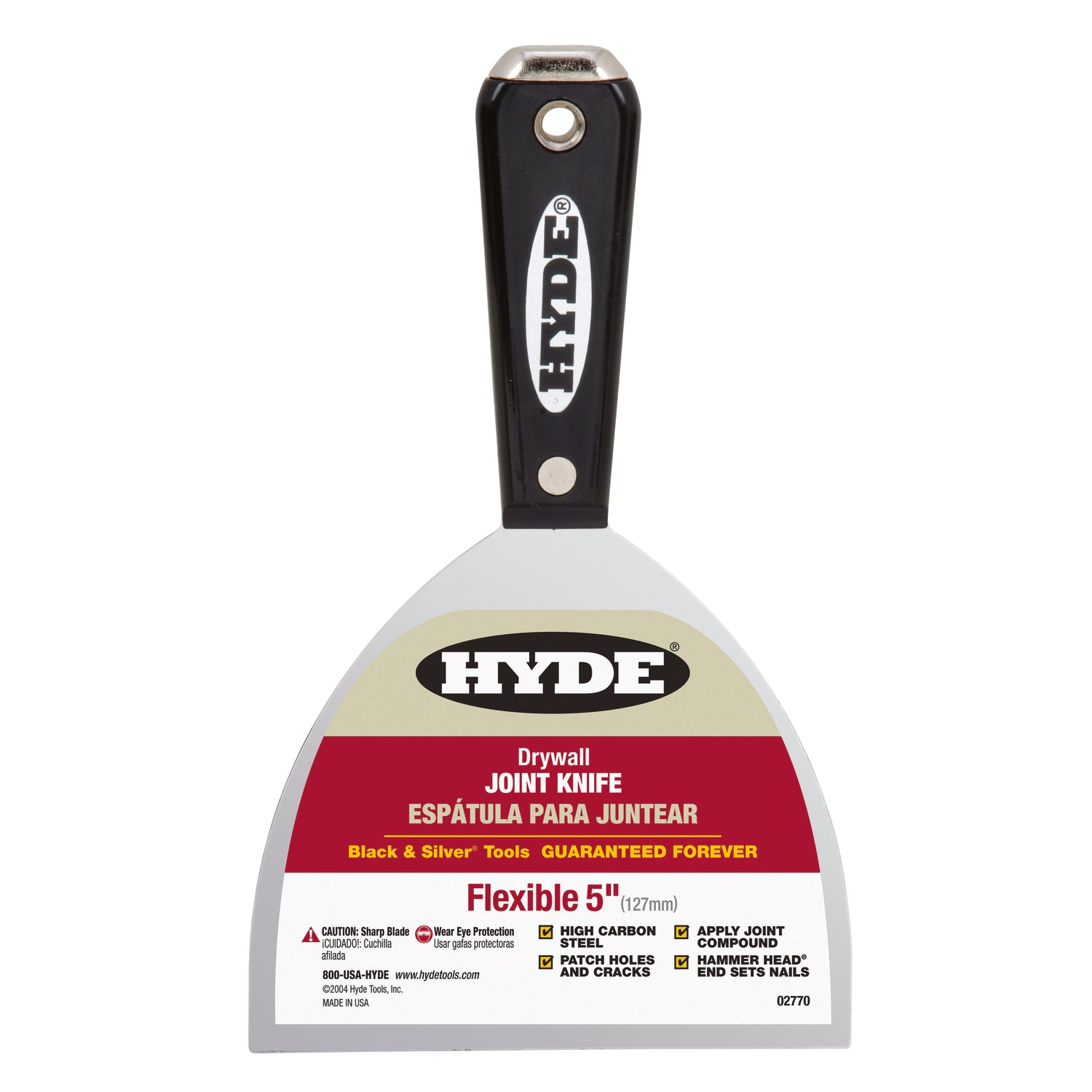 Hyde High Carbon Steel Joint Knife 0.63 in. H X 5 in. W X 8.38 in. L - Case of 5