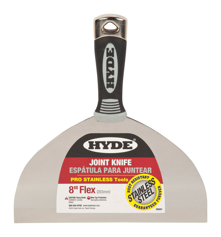 HYDE - Hyde Stainless Steel Joint Knife 0.75 in. H X 8 in. W X 8.5 in. L