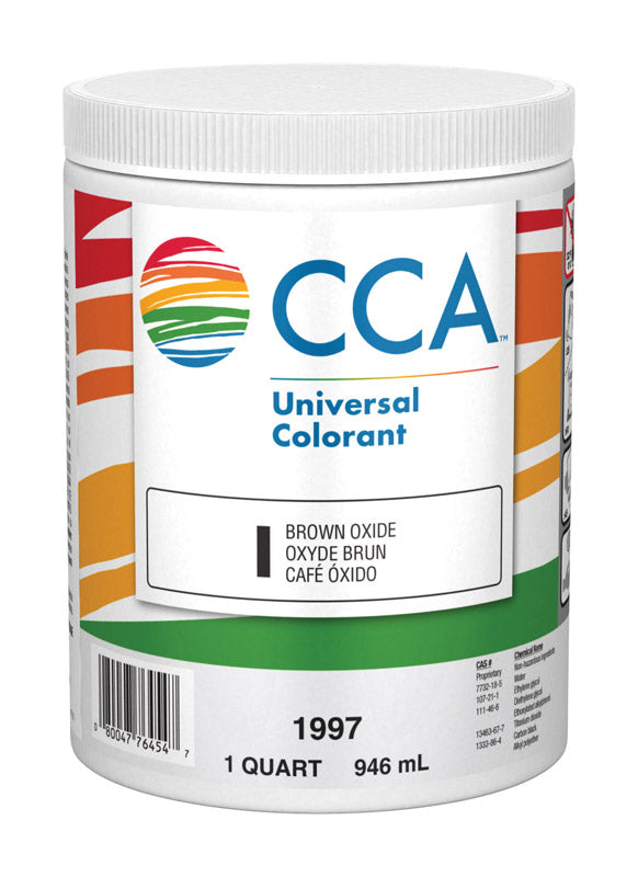 NOVOCOLOR - Valspar CCA I Brown Oxide Paint Colorant 1 qt