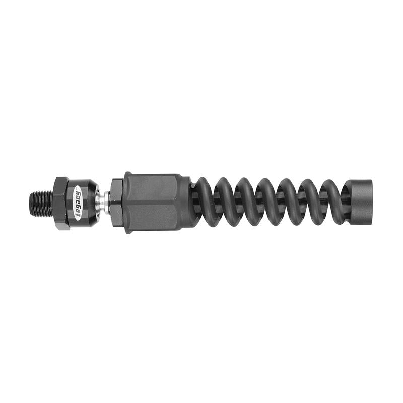 FLEXZILLA - Flexzilla Anodized Aircraft Aluminum Reusable Ball Swivel 3/8 in. Male X 1/4 in. Male 1 pc