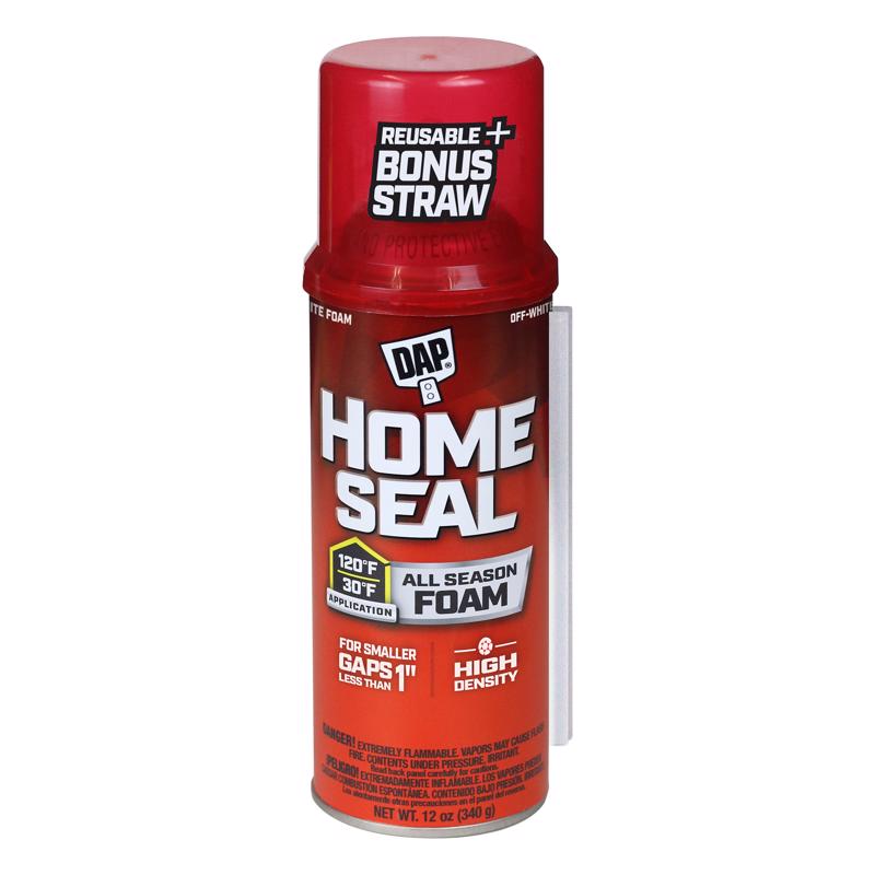 TOUCH 'N FOAM - Touch 'n Foam Home Sealant Cream Polyurethane Foam Expanding Sealant 12 oz - Case of 12