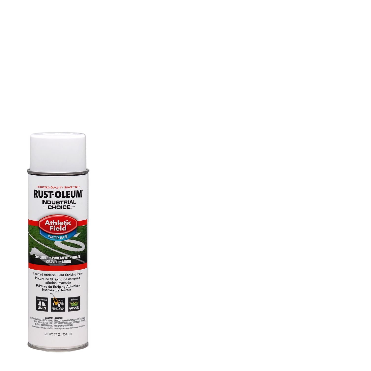Rust-Oleum Industrial Choice White Inverted Striping Paint 17 oz - Case of 6
