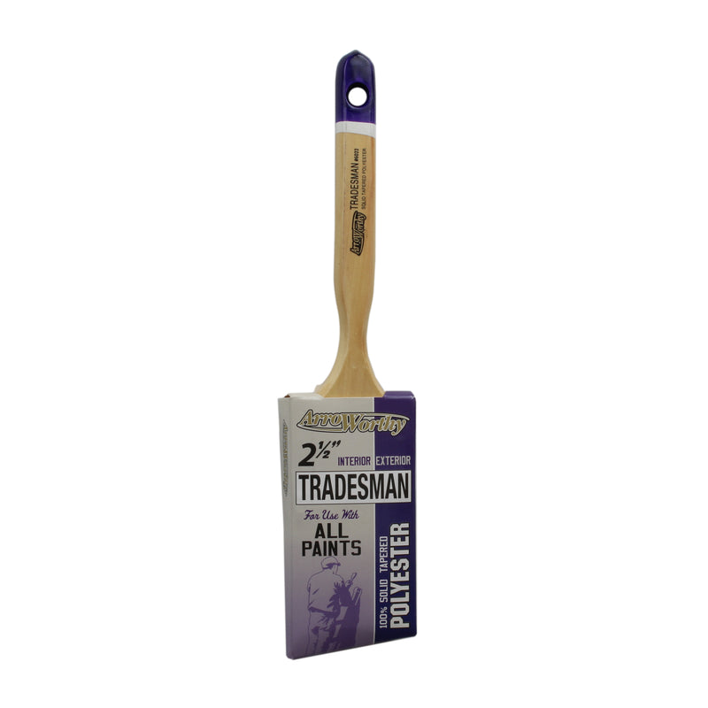 ARROWORTHY - ArroWorthy Tradesman 2-1/2 in. Angle Paint Brush