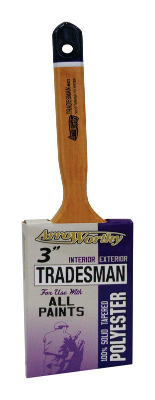 ARROWORTHY - ArroWorthy Tradesman 3 in. Angle Paint Brush [6022 3]