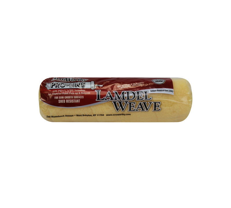 ARROWORTHY - ArroWorthy Pro-Line Polyester 9 in. W X 1/2 in. Paint Roller Cover 1 pk [9FLD4]