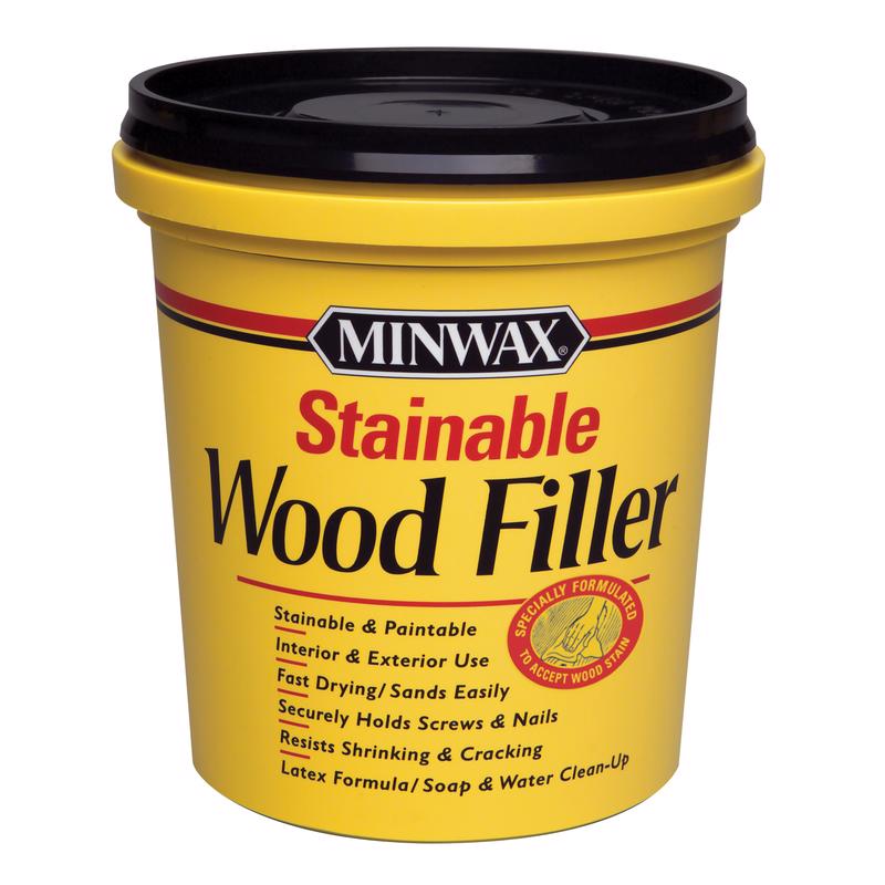 MINWAX - Minwax Stainable Natural Wood Filler 16 oz