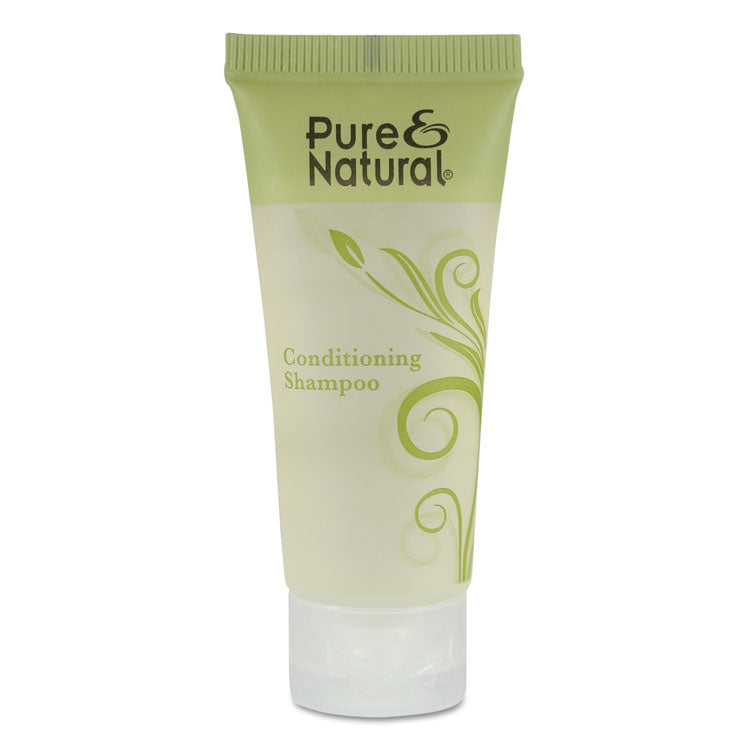 Pure & Natural - Conditioning Shampoo, Fresh Scent, 0.75 oz, 288/Carton