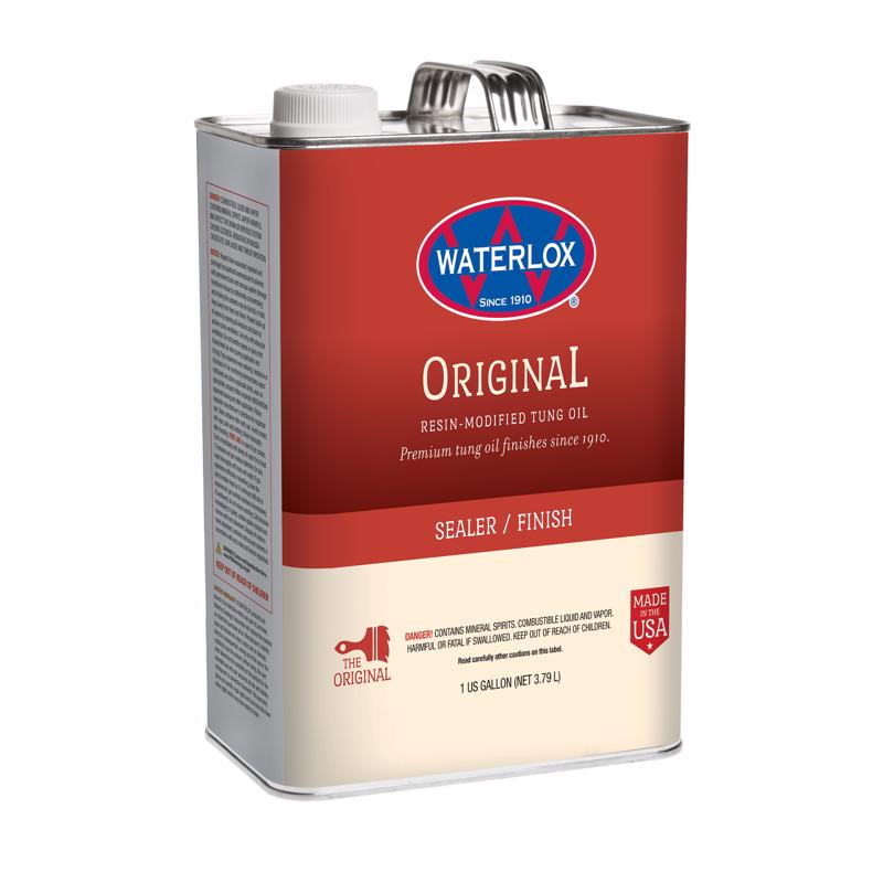 WATERLOX - Waterlox Medium Clear Oil-Based Wood Finish 1 qt - Case of 6 [TB 5284 25FT]