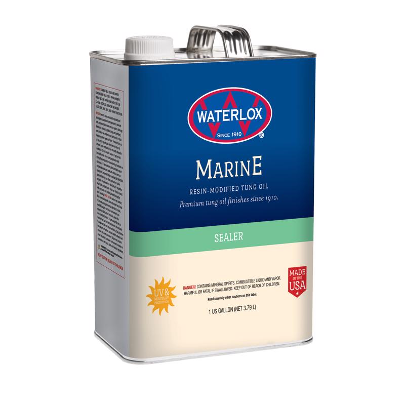 WATERLOX - Waterlox Medium Clear Oil-Based Wood Finish 1 qt - Case of 6 [TB 3809 25F]