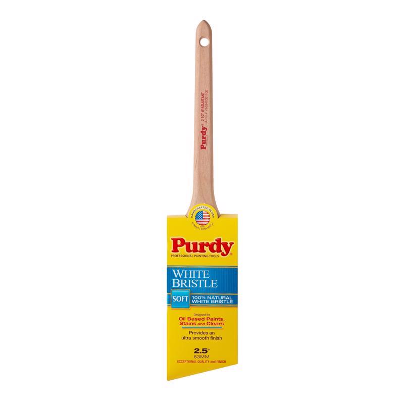 PURDY - Purdy White Bristle Adjutant 2-1/2 in. Soft Angle Trim Paint Brush