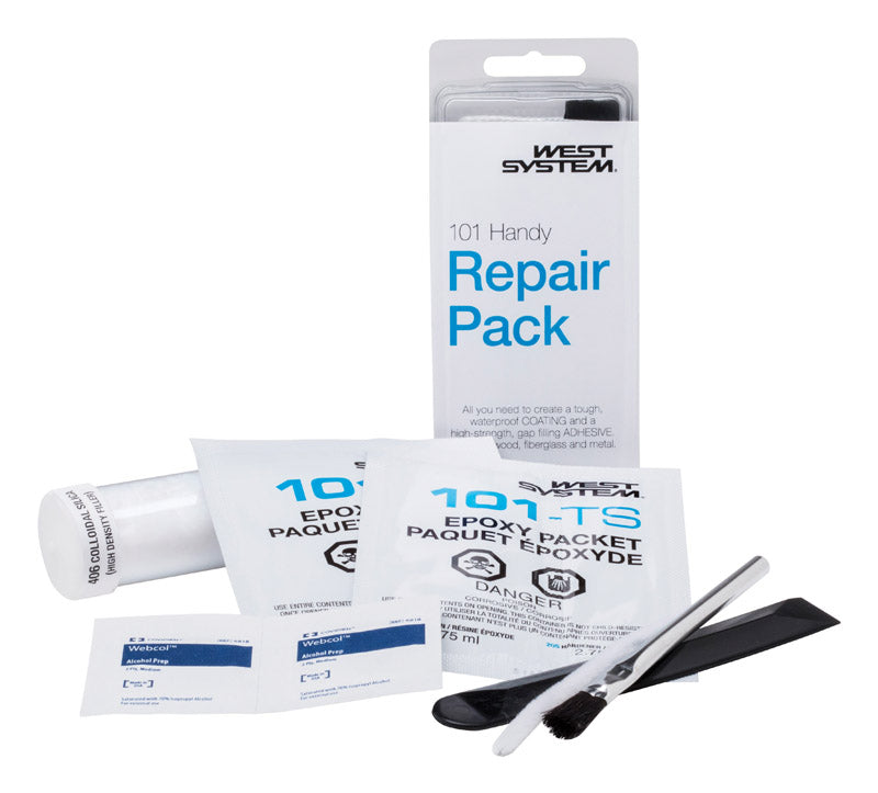 WEST SYSTEM - West System 105 Resin Extra Strength Epoxy Handy Repair Kit 6 pk