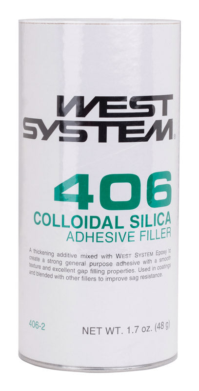 WEST SYSTEM - West System 406 Filler High Strength Colloidal Silica Adhesive Filler 1.7 oz