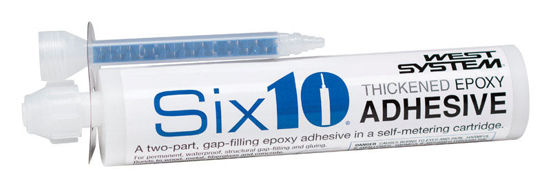 WEST SYSTEM - West System Six10 Extra Strength Thickened Epoxy Adhesive 6.42 oz - Case of 6