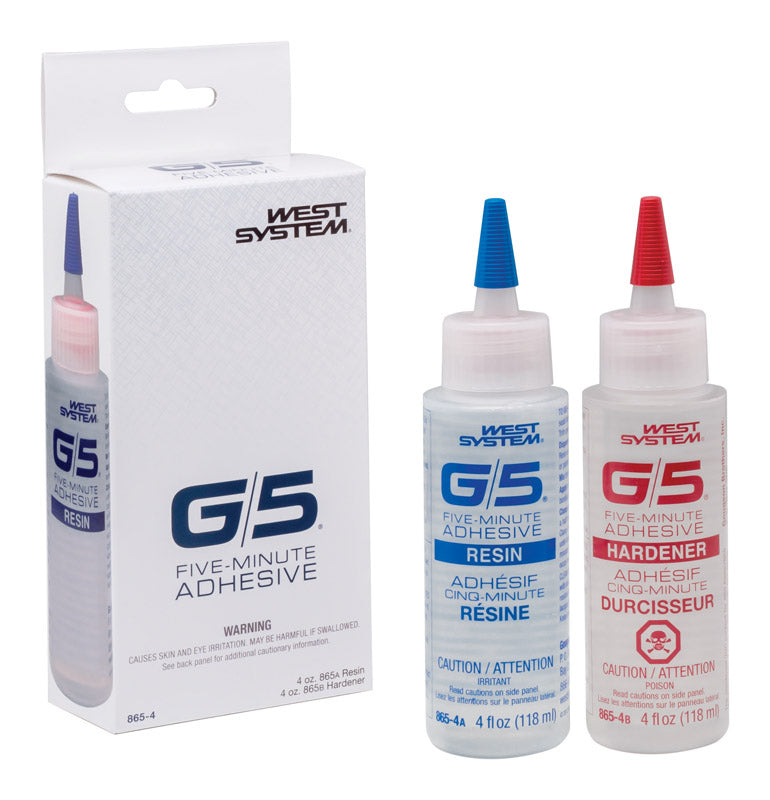 WEST SYSTEM - West System G/5 High Strength Glue Adhesive Kit 2 pk [865-4]