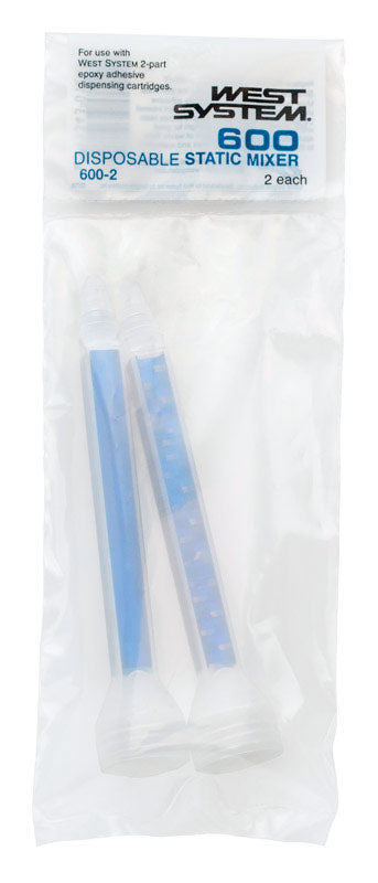 WEST SYSTEM - West System Six10 Extra Strength Epoxy Adhesive Disposable Static Mixers 2 pk