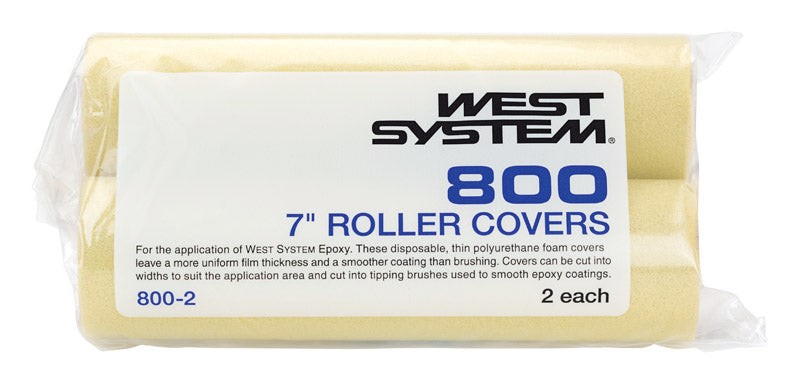 WEST SYSTEM - West System Polyurethane Foam 7 in. W Mini Paint Roller Cover 2 pk