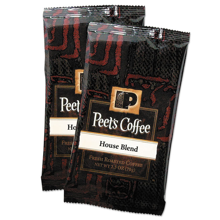 Peet's Coffee & Tea - Coffee Portion Packs, House Blend, 2.5 oz Frack Pack, 18/Box