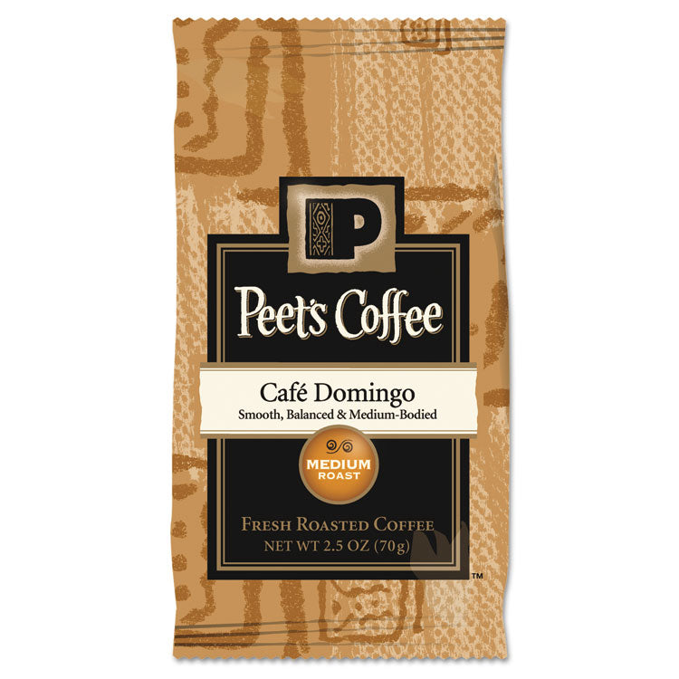 Peet's Coffee & Tea - Coffee Portion Packs, Cafe Domingo Blend, 2.5 oz Frack Pack, 18/Box