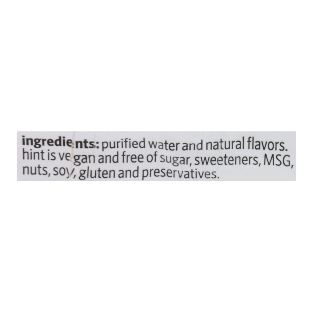 Hint - Water 4 Flavor 12 Pack - Case of 1-12/16 FZ