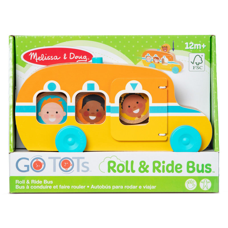 MELISSA & DOUG - GO TOTs Roll & Ride Bus