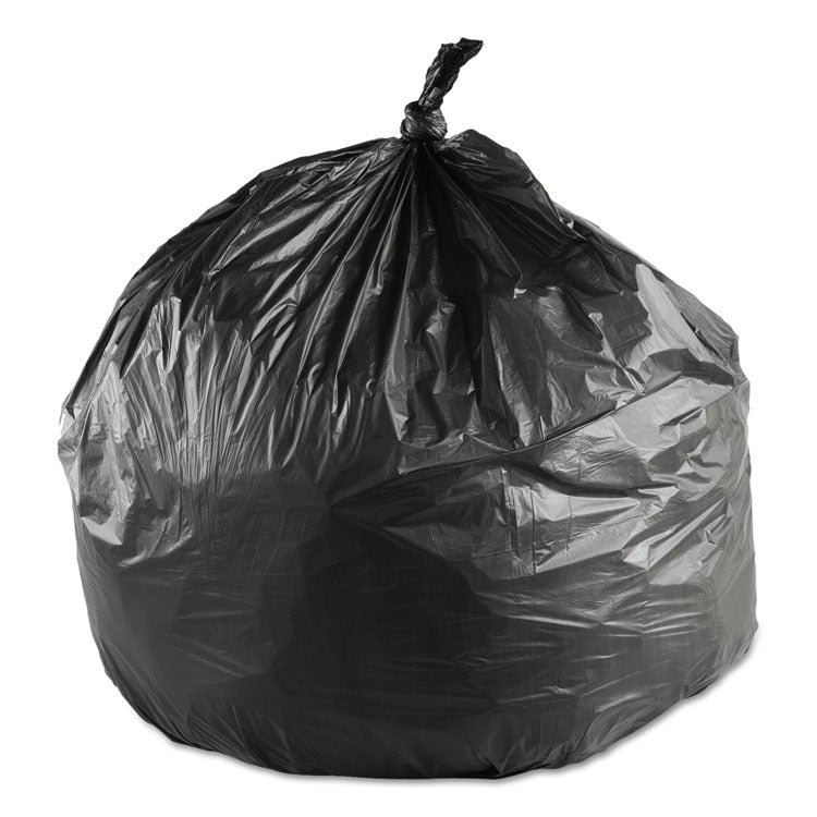Inteplast Group - High-Density Commercial Can Liners, 16 gal, 6 microns, 24" x 33", Black, 1,000/Carton