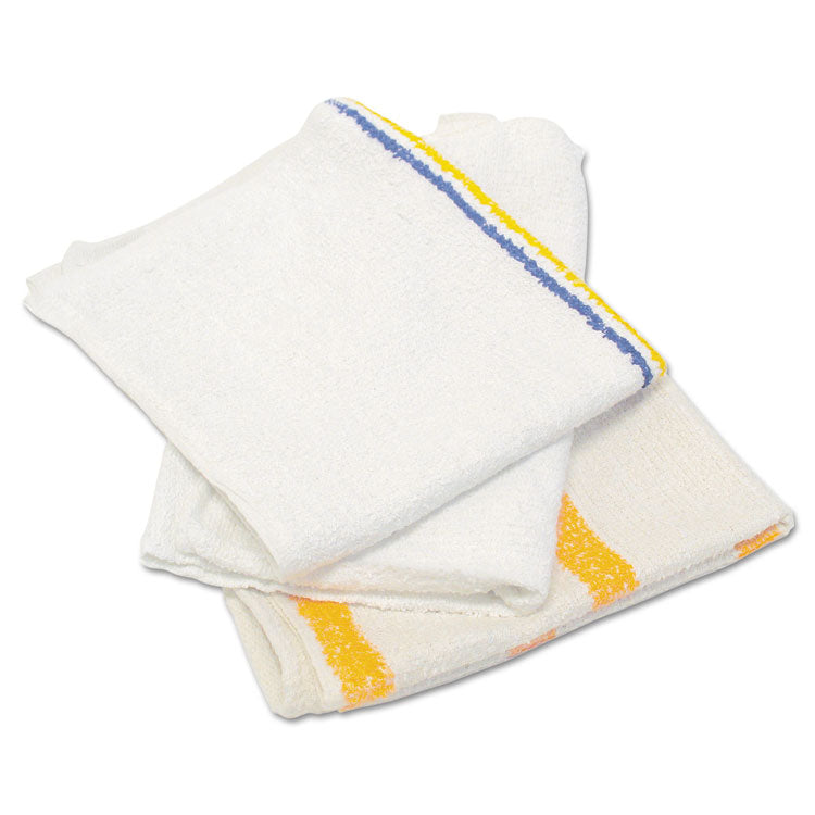 HOSPECO - Value Counter Cloth/Bar Mop, 14 x 17, White, 25 Pounds/Bag