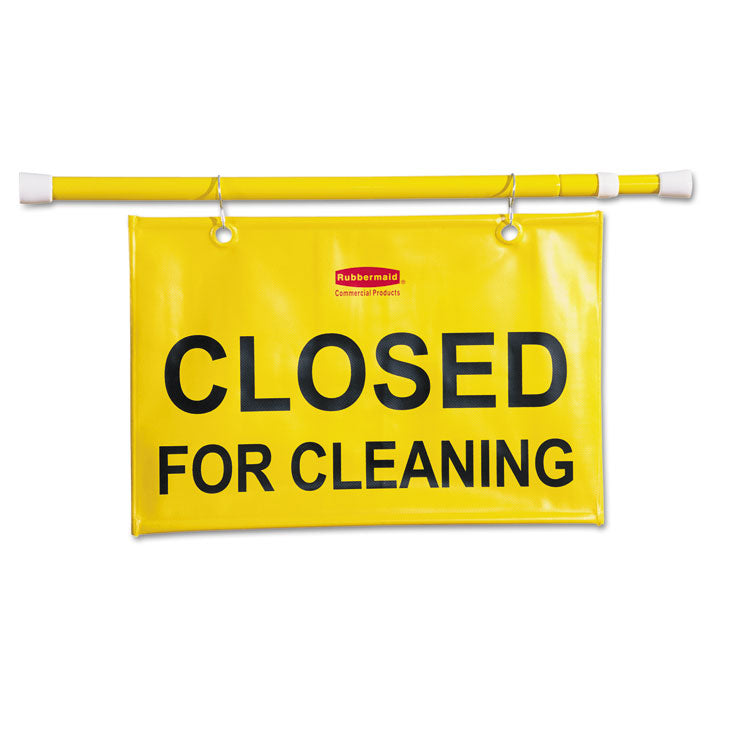 Rubbermaid Commercial - Site Safety Hanging Sign, 50 x 1 x 13, Yellow