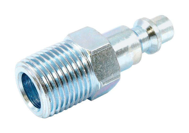FORNEY - Forney Steel Air Plug 3/8 in. Male X 1/4 in. 1 pc [75471]