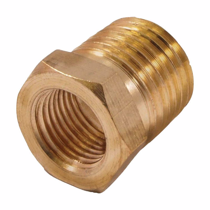 FORNEY - Forney Brass Bushing 1/8 in. Female X 1/4 in. Male 1 pc