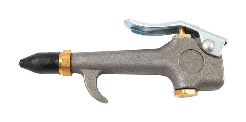 FORNEY - Forney Aluminum/Steel Air Blow Gun with Rubber Tip 1/4 in. FNPT 30 psi 1 pc