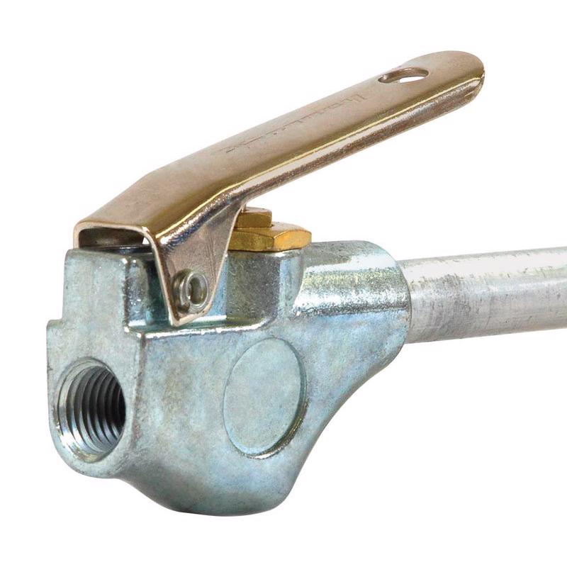 FORNEY - Forney Aluminum/Zinc Alloy Lever Air Blow Gun with Rubber Tip 1/4 in. FNPT 90 psi 1 pc